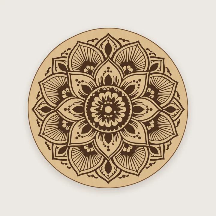 Sottobicchiere mandala