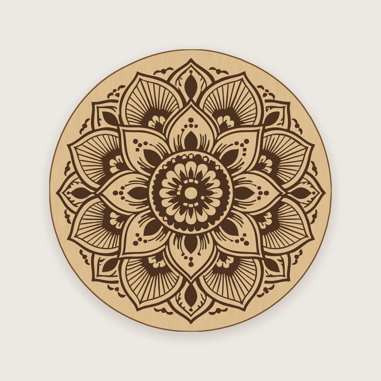Sottobicchiere mandala