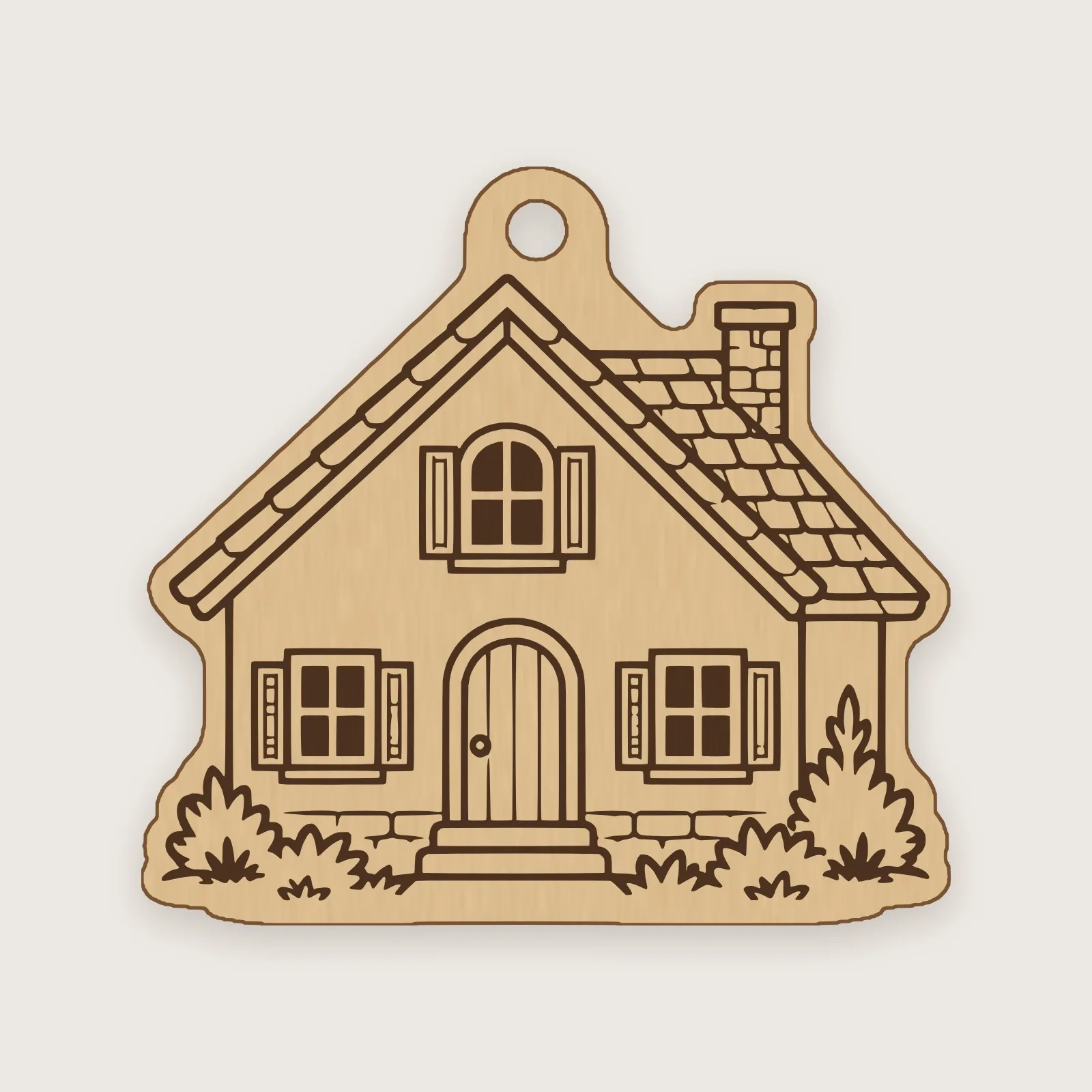 Cottage Keychain