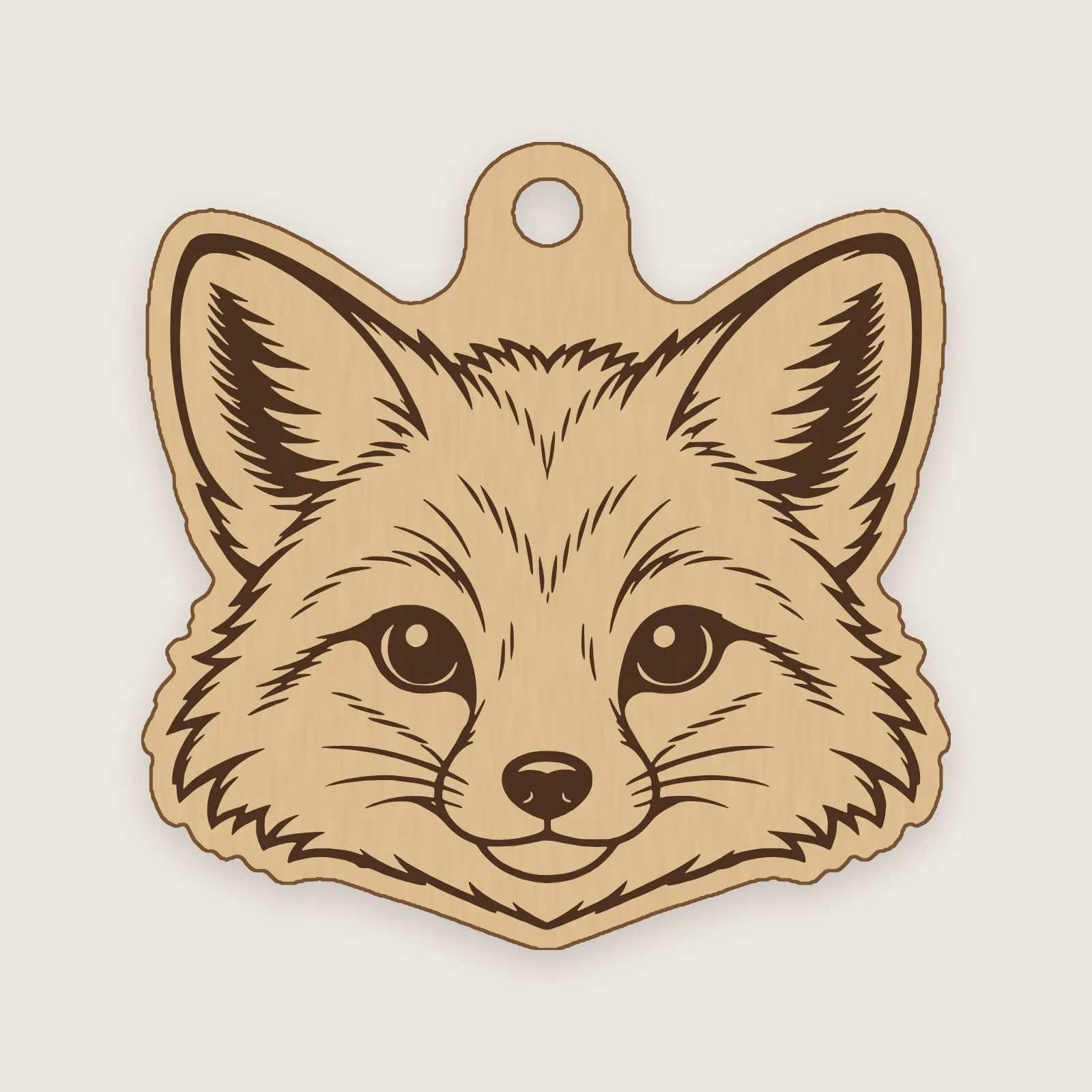 Fox Keychain