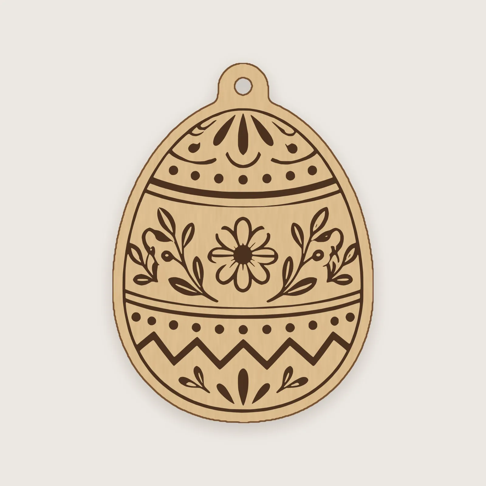 Uovo di Pasqua decorato
