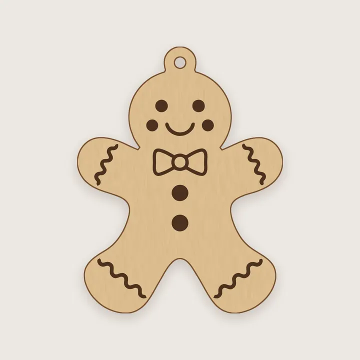 Gingerbread Man Ornament