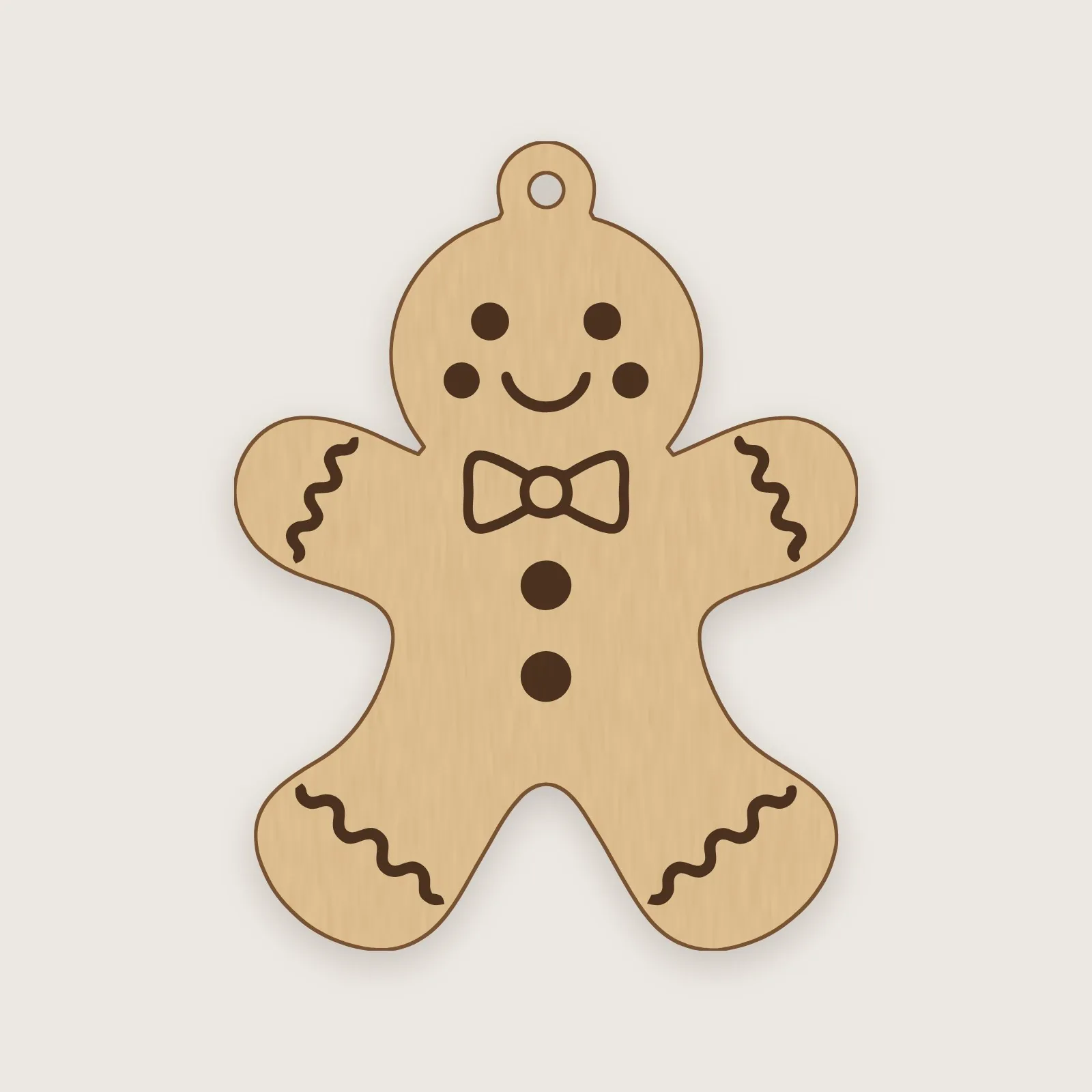 Gingerbread Man Ornament