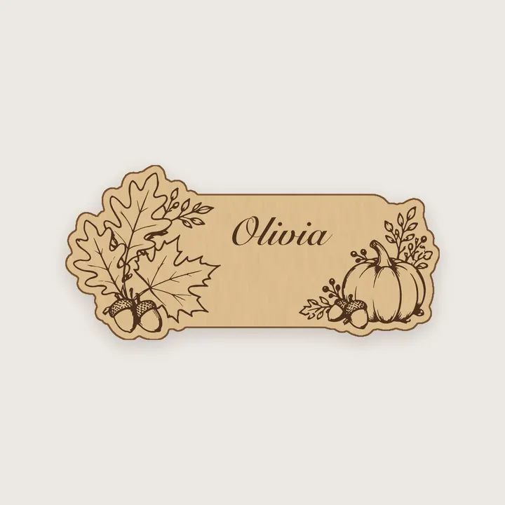 Autumn Place Card