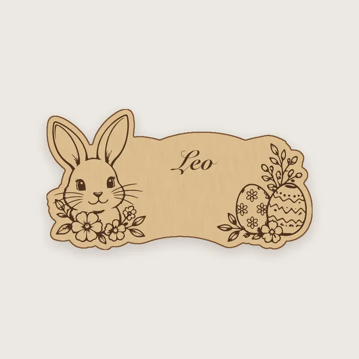 Segnaposto coniglietto di Pasqua