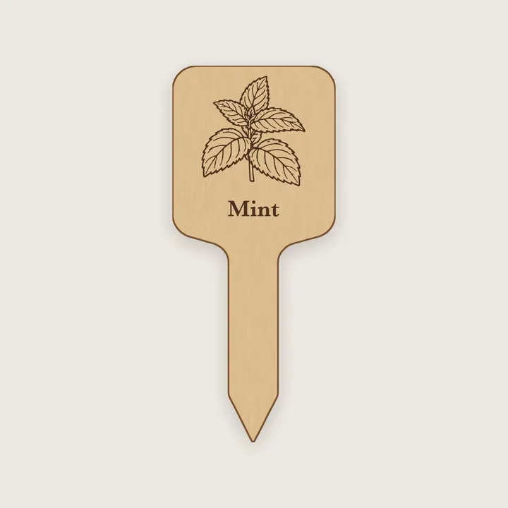 Mint Plant Marker