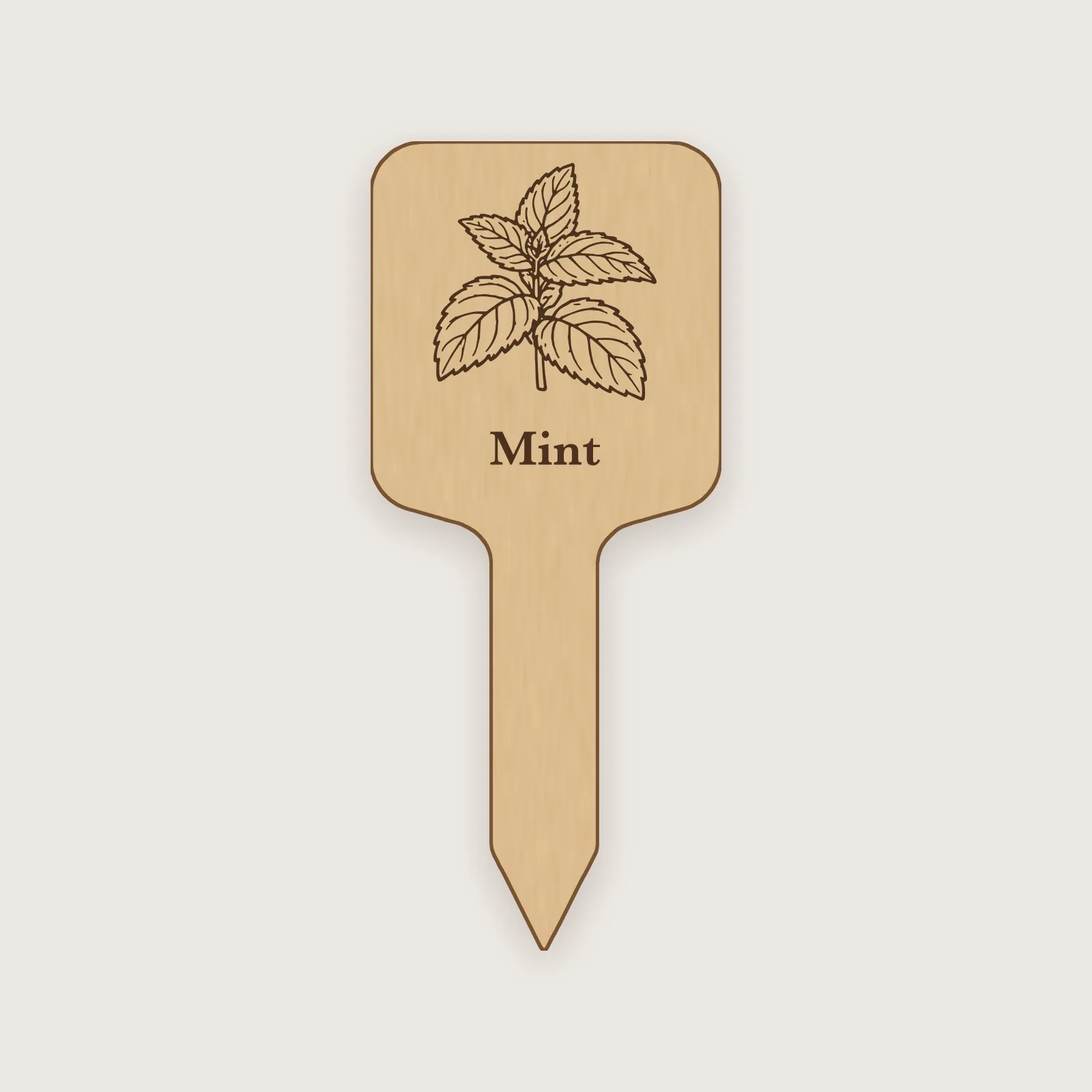 Mint Plant Marker