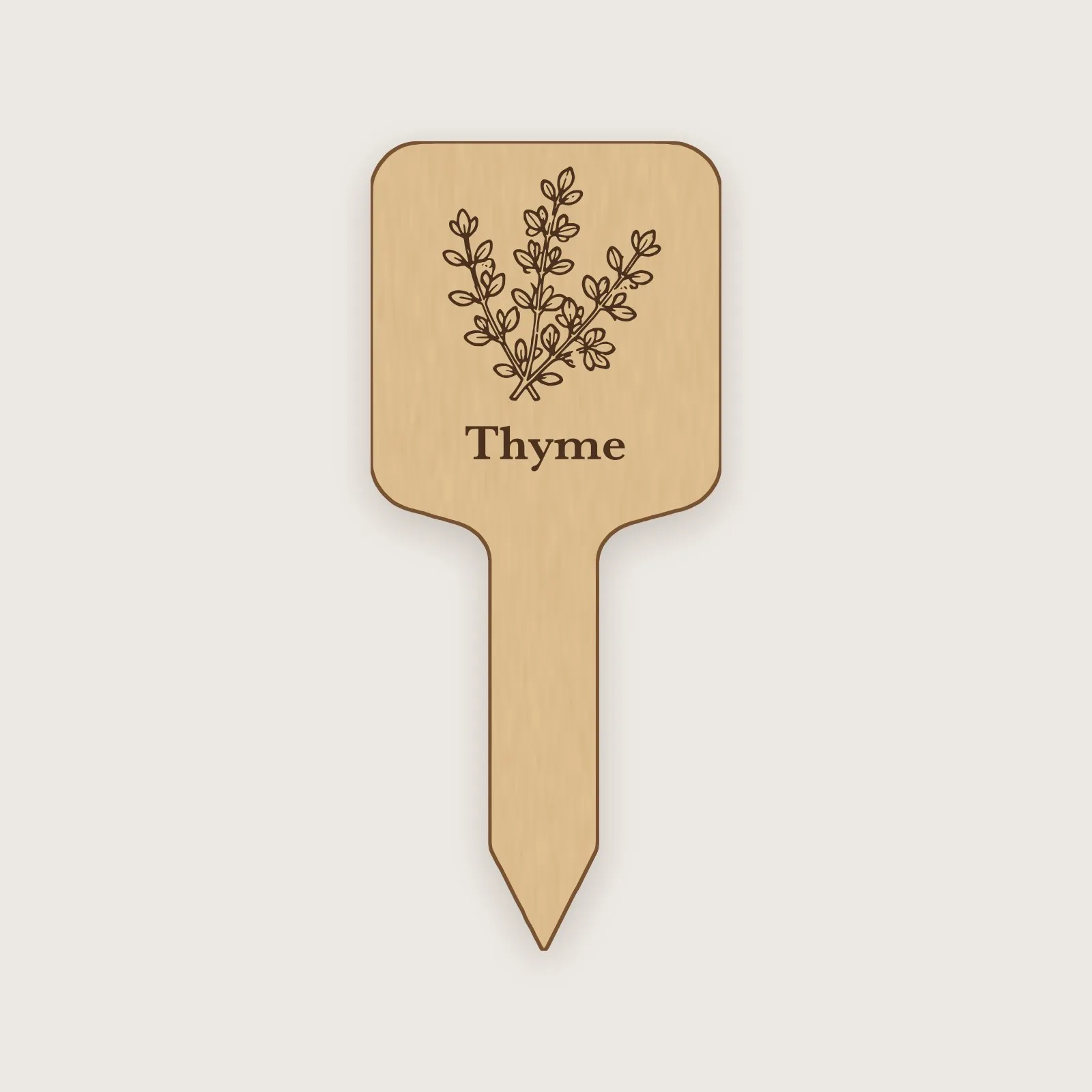 Thyme Plant Marker